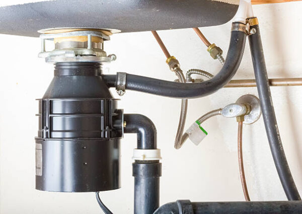 Garbage disposal hooked up to typical plumbing